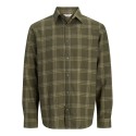 JACK & JONES Blane langærmet skjorte - Forest Night