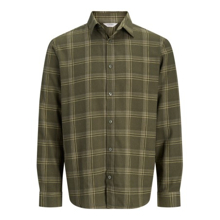 JACK & JONES Blane langærmet skjorte - Forest Night