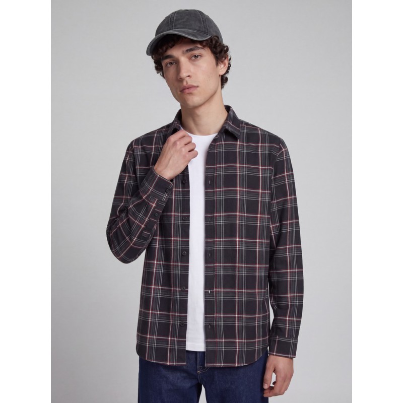 JACK & JONES Blane langærmet skjorte - Black