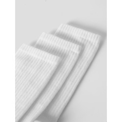 NAME IT KIDS Frankie 3 pack strømper - Bright White