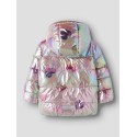 NAME IT MINI pige - Molina shiney pufferjakke - Fungi