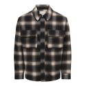 ONLY & SONS Aulo zip overshirt - Jet Black