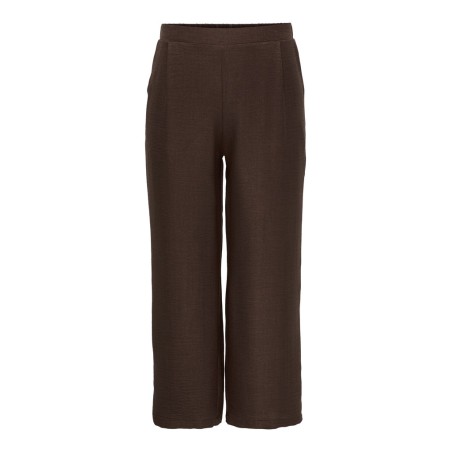 ONLY CARMAKOMA Bay straight bukser - Coffee Bean / Melange