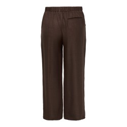 ONLY CARMAKOMA Bay straight bukser - Coffee Bean / Melange