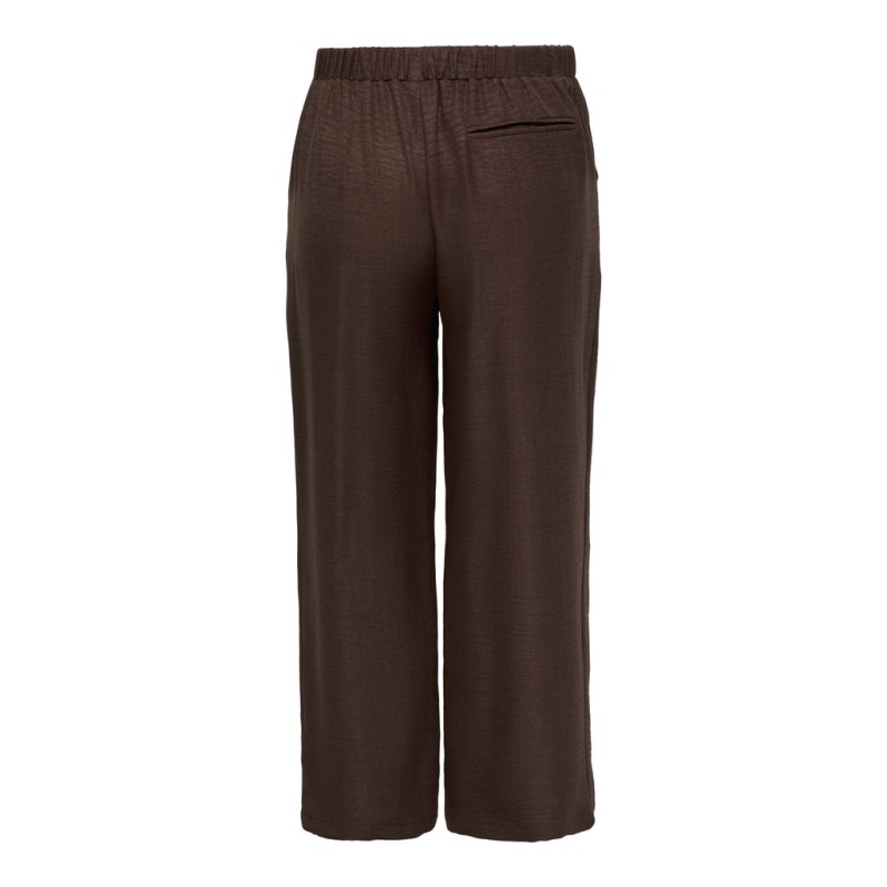 ONLY CARMAKOMA Bay straight bukser - Coffee Bean / Melange