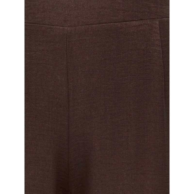 ONLY CARMAKOMA Bay straight bukser - Coffee Bean / Melange