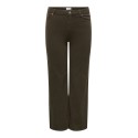 ONLY CARMAKOMA Willy high waist wide denim jeans - Dark Brown Denim