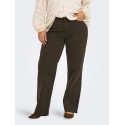 ONLY CARMAKOMA Willy high waist wide denim jeans - Dark Brown Denim