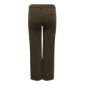 ONLY CARMAKOMA Willy high waist wide denim jeans - Dark Brown Denim