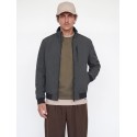 JACK & JONES Liam softshell bomberjakke - Dark Grey Melange