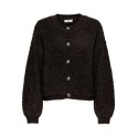 JDY Eira life strikcardigan - Chocolate Torte