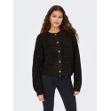JDY Eira life strikcardigan - Chocolate Torte