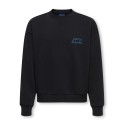 KIDS ONLY Ceres union langærmet sweatshirt - Black