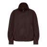 ONLY Asta high collar bomberjakke - Chocolate Torte / Melange