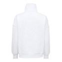 ONLY Lesure half zip sweatshirt - Light Grey Melange