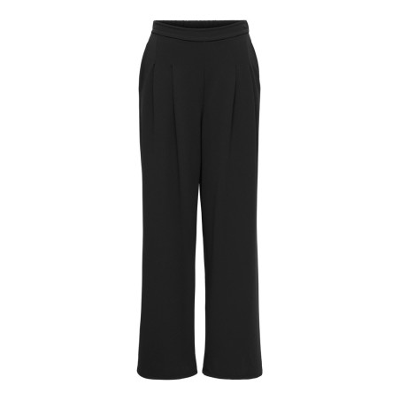 ONLY Bang pleat wide bukser - Black
