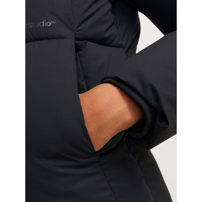 JACK & JONES JUNIOR Vesterbro puffer jakke - Sort