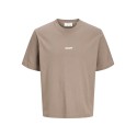 JACK & JONES Club back script T-shirt - Falcon