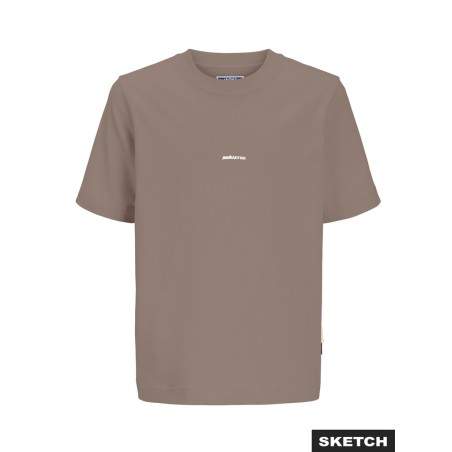 JACK & JONES JUNIOR Club back script T-shirt - Falcon