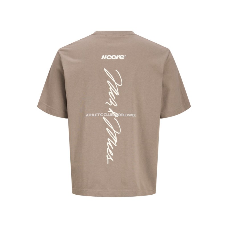 JACK & JONES JUNIOR Club back script T-shirt - Falcon