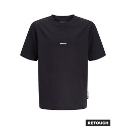 JACK & JONES JUNIOR Club back script T-shirt - Black