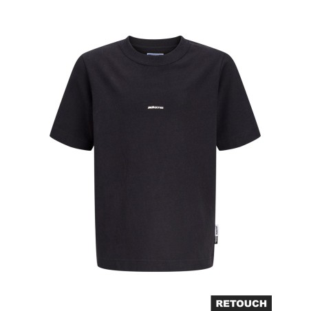 JACK & JONES JUNIOR Club back script T-shirt - Black