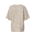PIECES Sadie oversized T-shirt - Cloud Dancer