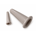 PIECES Callie cupping gua sha sæt - Warm Taupe