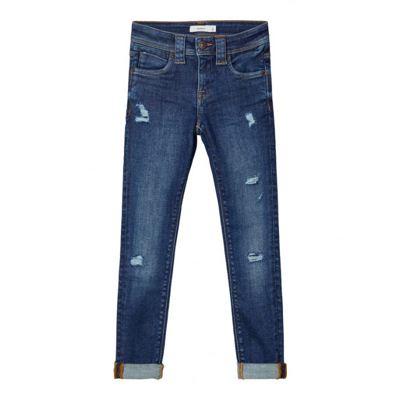 NAME IT Kids Polly Denim Tarty Jeans - Dark BLue Denim