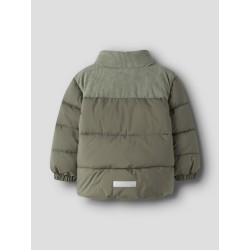 NAME IT MINI Dreng - Maz pufferjakke - Laurel Wreath