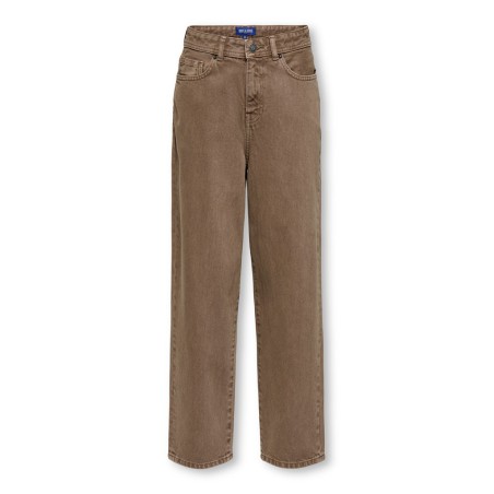 ONLY & SONS JUNIOR Fade loose brown denim jeans - Brown Denim