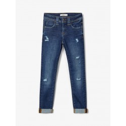 NAME IT Kids Polly Denim Tarty Jeans - Dark BLue Denim