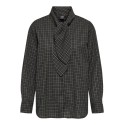 JDY Vilda scarf skjorte - Black