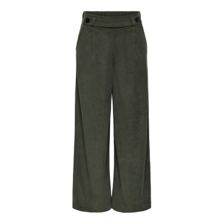 JDY Geggo corduroy bukser - Black Olive