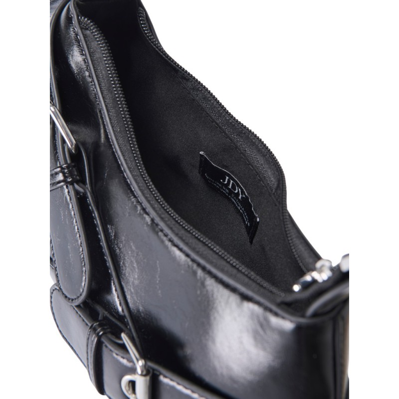 JDY Borneo buckle taske - Black