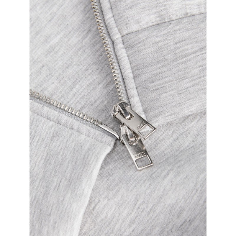 JJXX Sunny scuba hoodie - Light Grey Melange