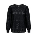 ONLY CARMAKOMA Hellen bluse - Black