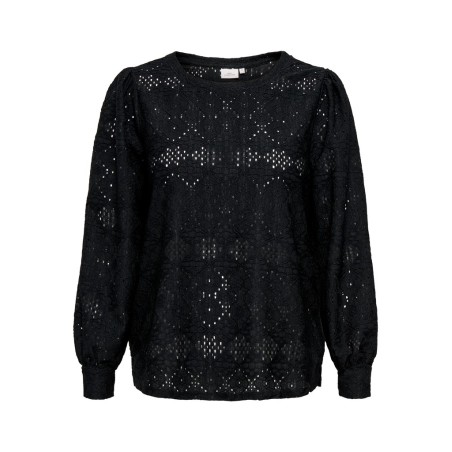ONLY CARMAKOMA Hellen bluse - Black