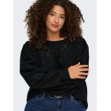 ONLY CARMAKOMA Hellen bluse - Black