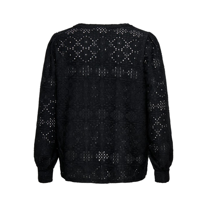 ONLY CARMAKOMA Hellen bluse - Black