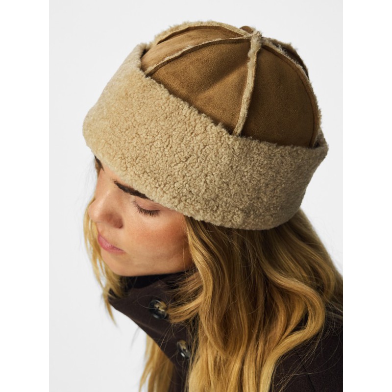 PIECES Carlo hat - Toffee