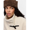 PIECES Carlo hat - Coffee Quartz