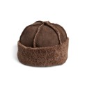 PIECES Carlo hat - Coffee Quartz
