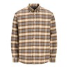 JACK & JONES Stanley flannel skjorte - Walnut