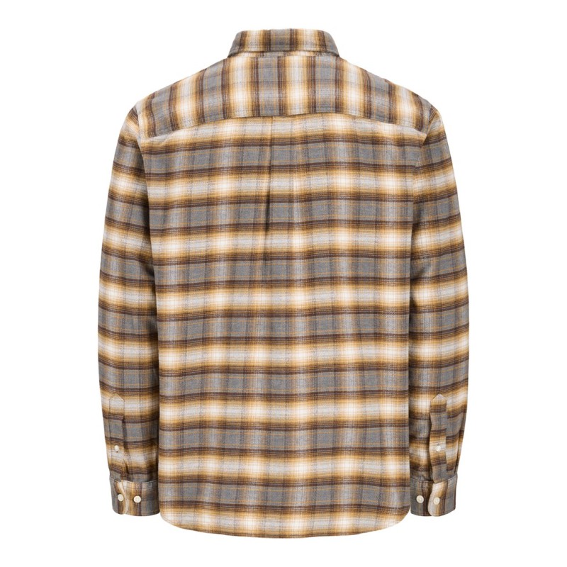 JACK & JONES Stanley flannel skjorte - Walnut