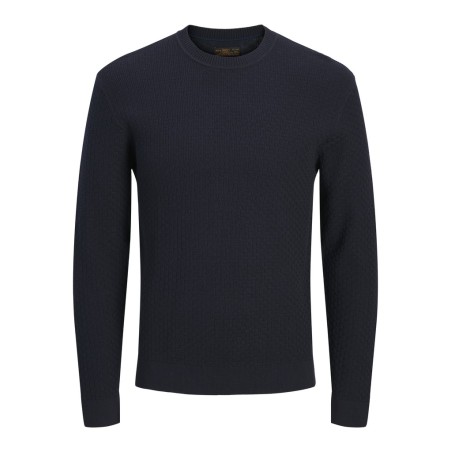 JACK & JONES Stanley striktrøje - Dark Navy
