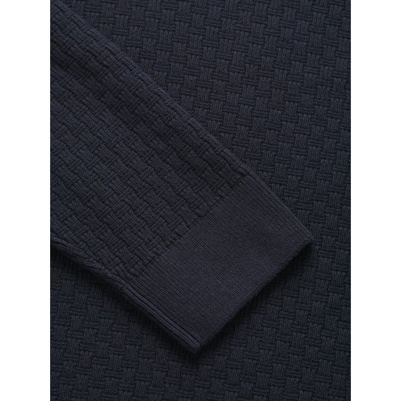 JACK & JONES Stanley striktrøje - Dark Navy