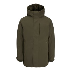 JACK & JONES Keen parka jakke - Grape Leaf