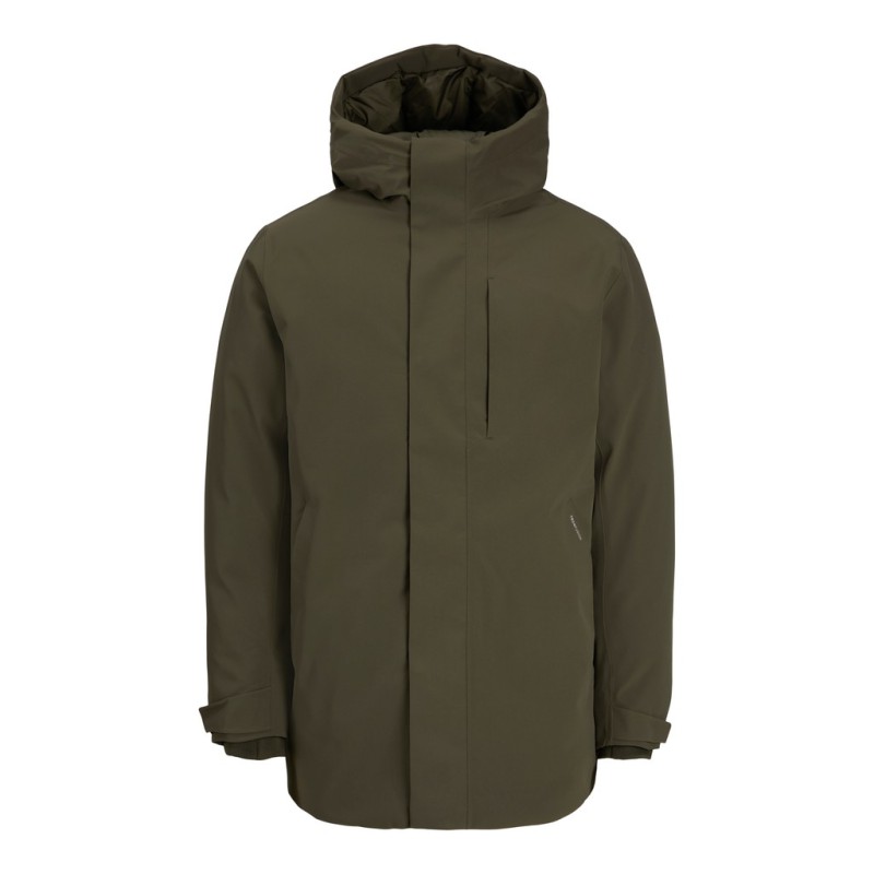 JACK & JONES Keen parka jakke - Grape Leaf