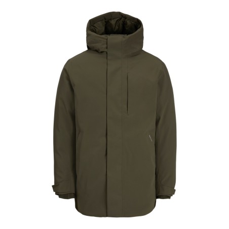 JACK & JONES Keen parka jakke - Grape Leaf